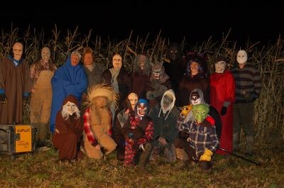 The Town of Preeceville Halloween corn maze on October 27 and 28, with all its spooky volunteers, helped to make it a great success.
