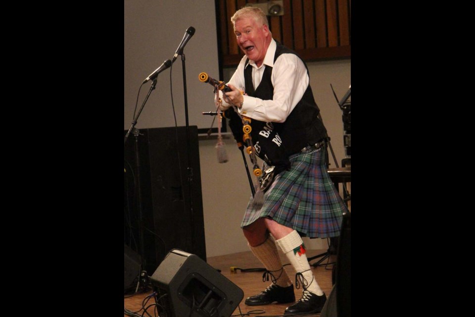 Johnny “Bagpipes” Johnston’s pipes have taken him around the world.