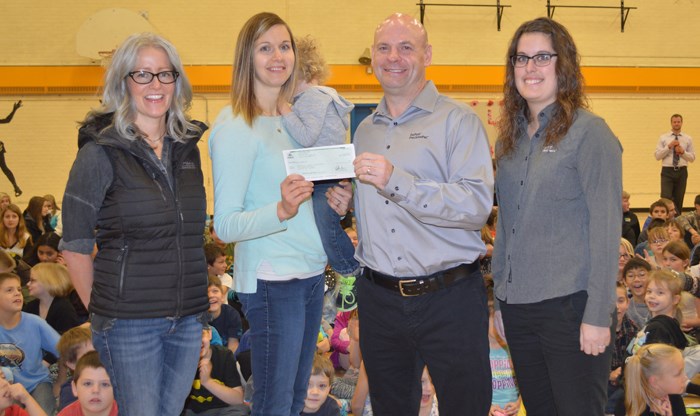 Churchbridge Public School Dupont Donation