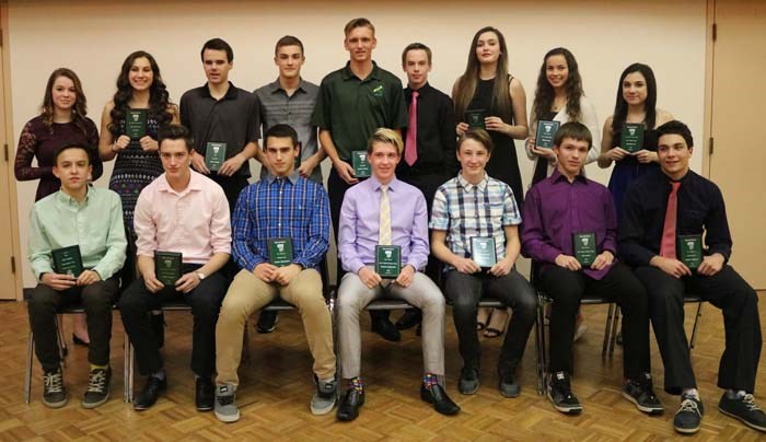 Sacred Heart fall sports awards