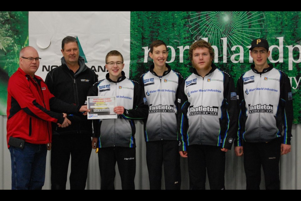 Teem Dustin Mikush (Humboldt Curling Club - Under 18 'A' Event Champions)