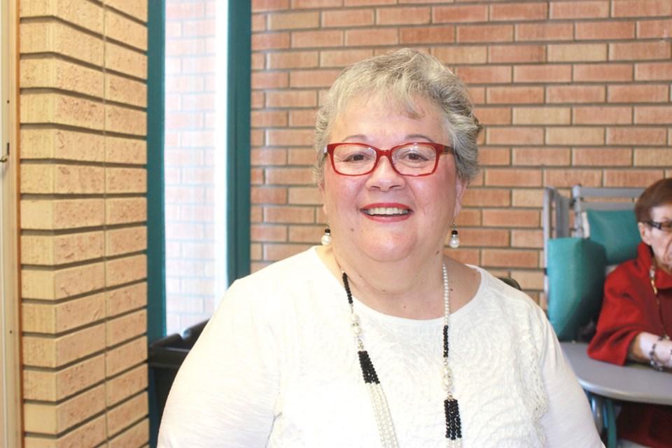 Estevan Regional Nursing Home Auxiliary president Jan Dunbar.