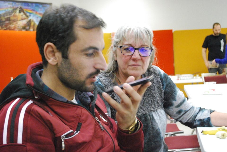 Communication through apps