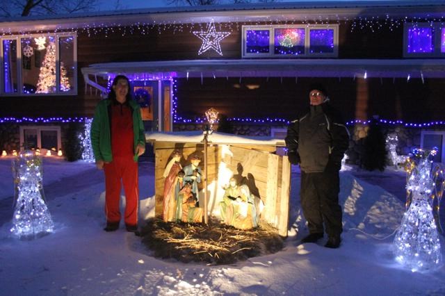 Nativity scene contest winner