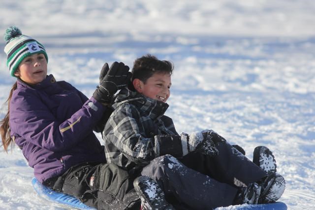Sledding
