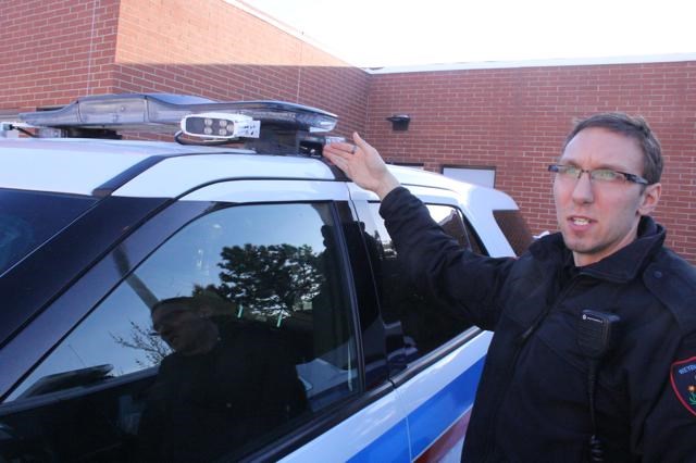 Police licence reader