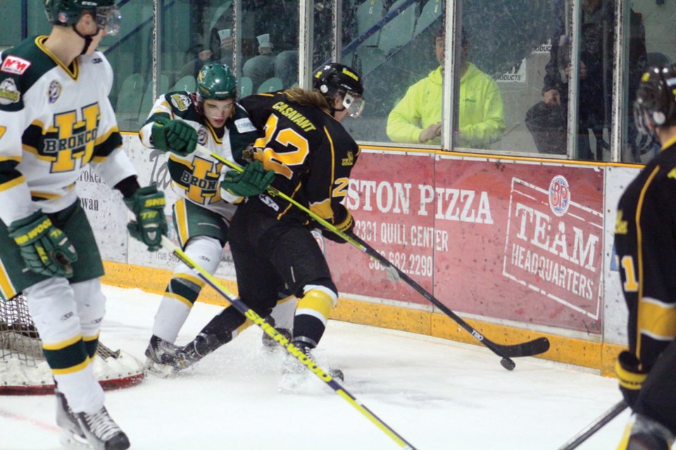 Nipawin Hawks forward Logan Casavant