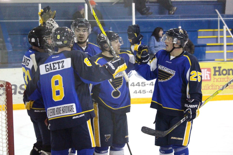 Beaver Blues Win