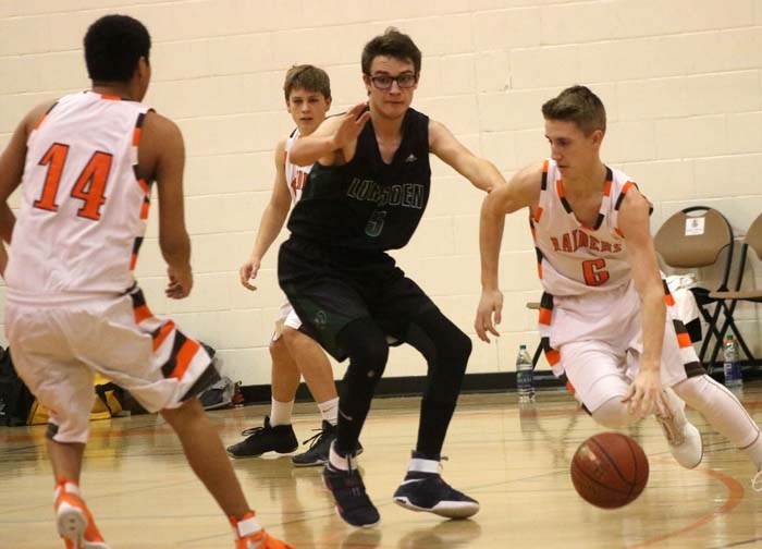 York City Classic The Yorkton Regional High School Raiders senior boys’ basketball team’s Jordin Rusnack is shown here with his team at the York City Classic tournament, which was held in Yorkton January 27 to 28. See related story under Local Sports.