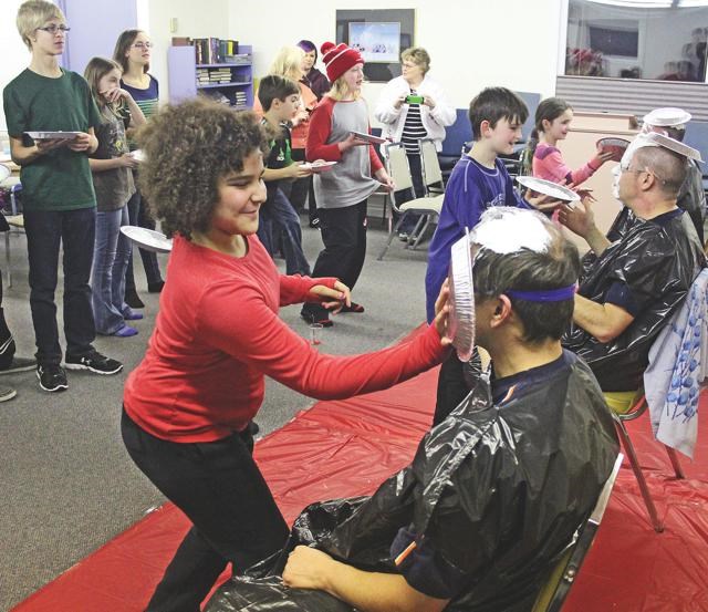 pie throwing