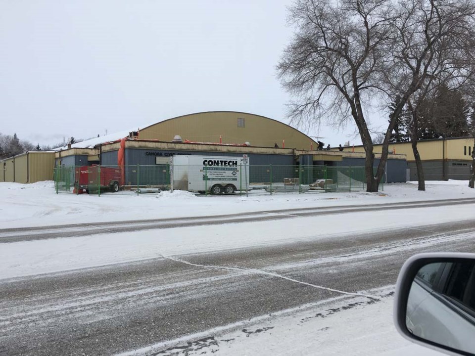 Rink construction