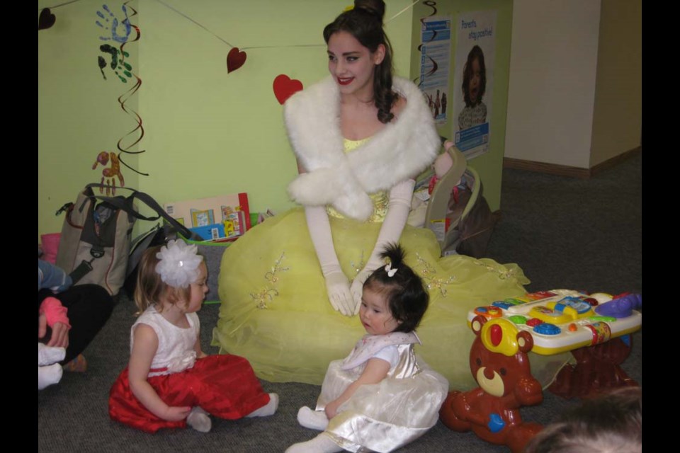 Amy Michl, who operates a business entitled Once Upon a Fable in which her company attends children’s parties as fairy tale and action hero characters, will be making appearances at special youth parties being held at the Canora Family Resource Centre this year.