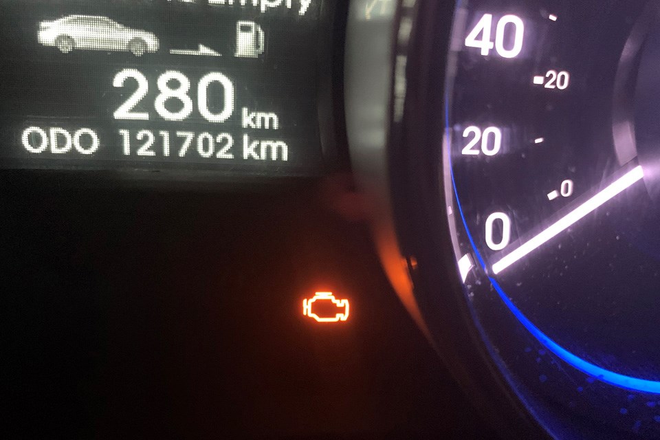 4-2 Check engine light