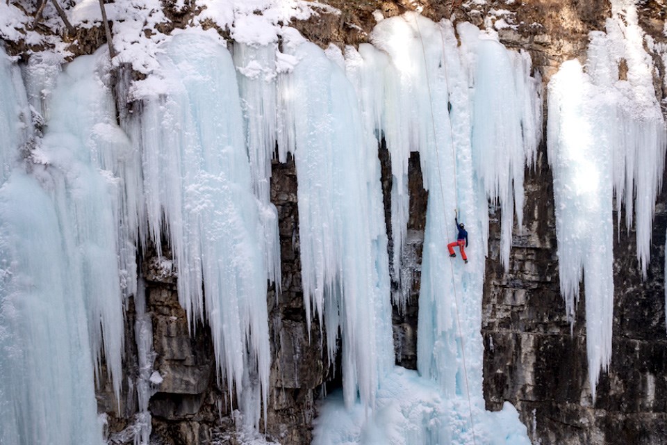 4-3 Ice Climbing in Alberta