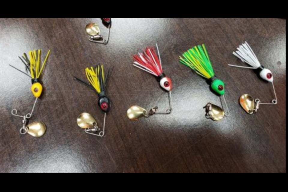 Catch a Local Treasure with hand made fishing lures by 89 year old