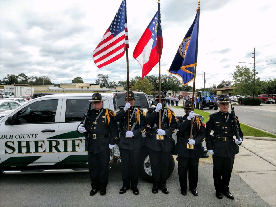 honor-guard-at-brooklet-peanut-festival