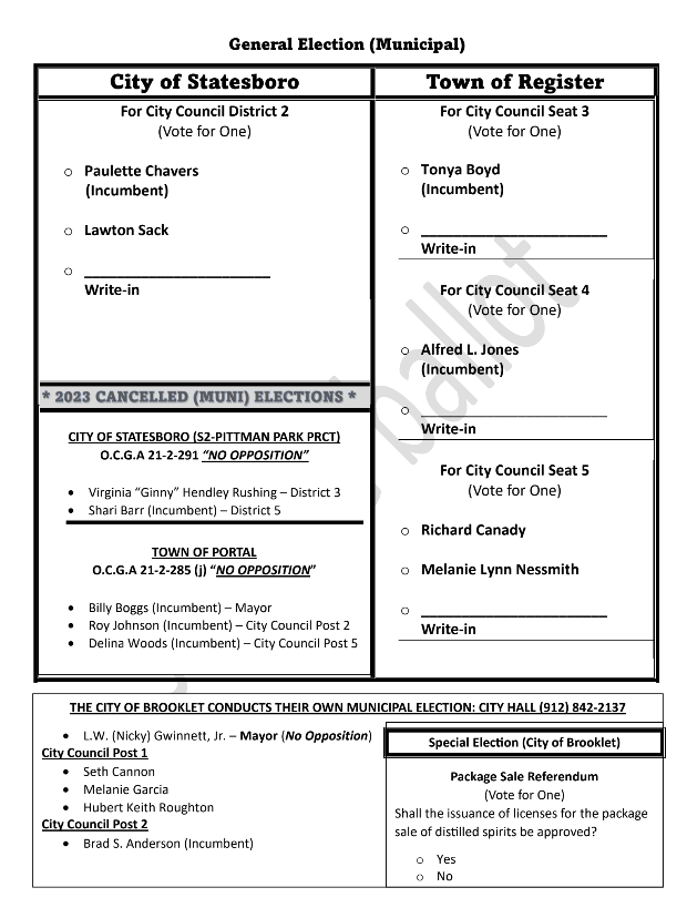 bulloch2023municipalelections-sampleballot