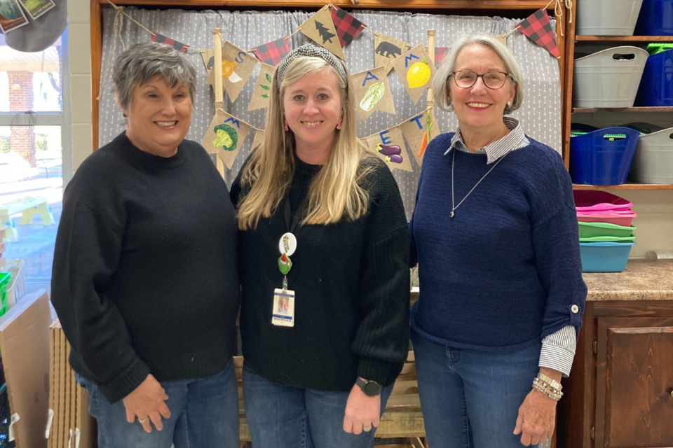 Grice Connect recently spoke with some members of the Brooklet Garden Club, and a STEM teacher from Stilson Elementary's Youth Garden Club, to gain more information on the work they are accomplishing within their schools and around the community. Left to Right: Faye Hulst, Jenny Hendrix, Jane Wood.