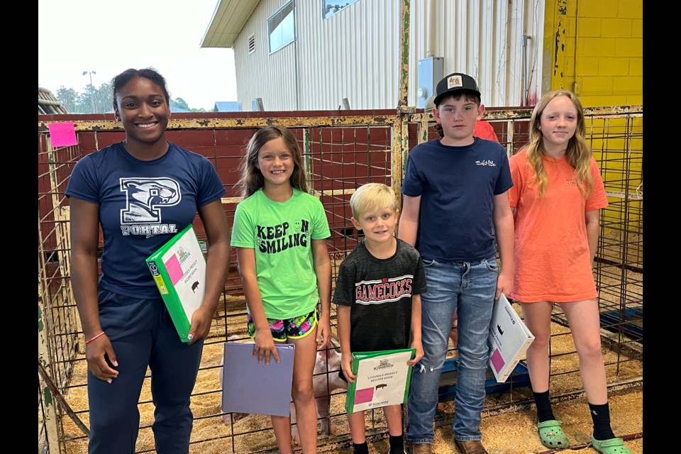 Students who applied and received pigs