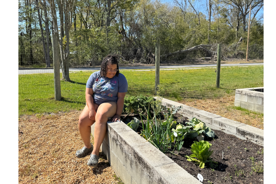 Aspen Canton, 24, has found a passion in gardening and hopes others will too. 