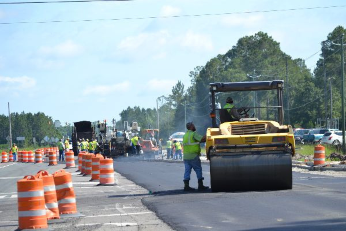 Southeast Georgia Road Work Weekly Traffic Interruption Advisory July 5 - 11
