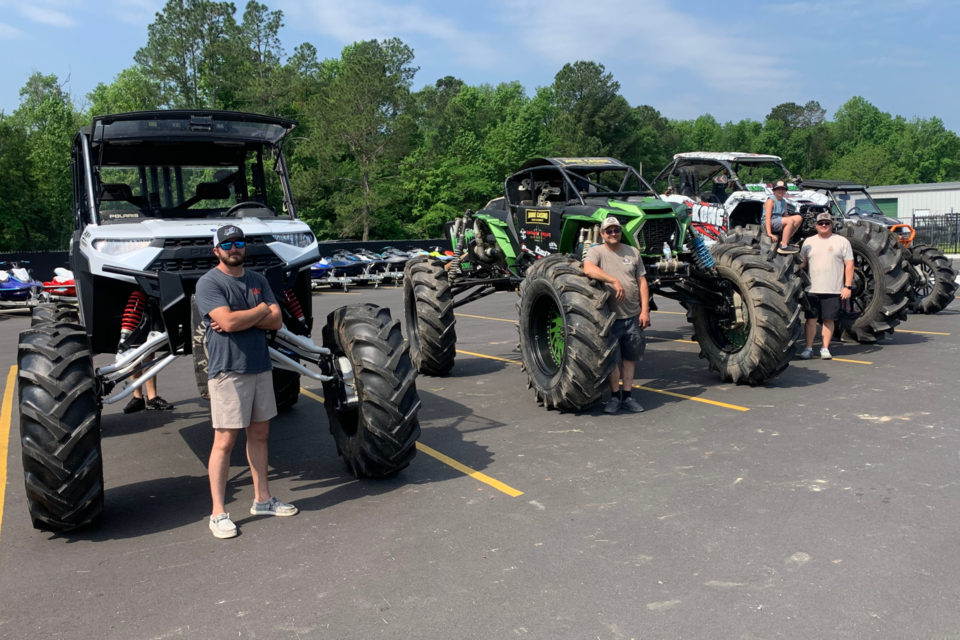 Participants in the Statesboro Powersports Buggy Show.  