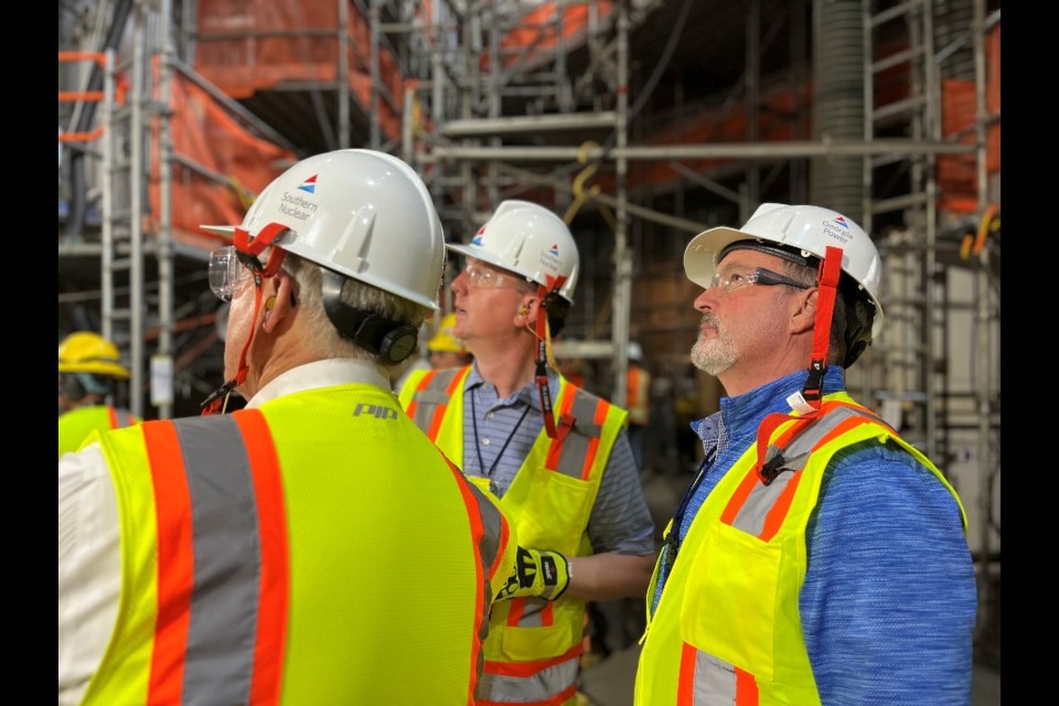 Congressman Rick Allen tours Plant Vogtle with energy, climate, and grid security subcommittee Chairman Jeff Duncan.