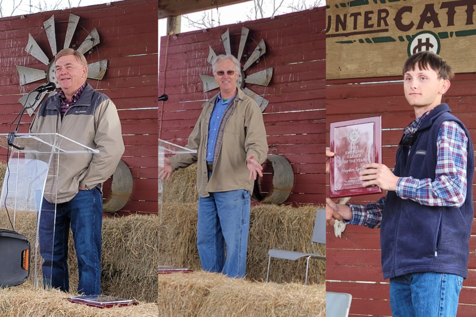 L-R: Lee Cromley, John Emory Brannen and Hayden Spence