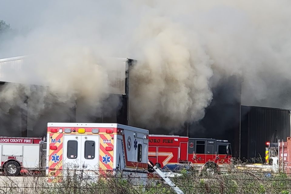 Allgreen trash transfer station fire