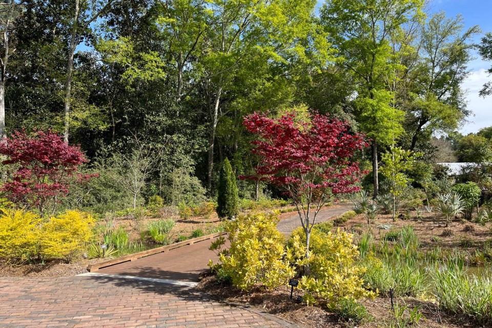 The Botanic Garden at Georgia Southern University is located at 1503 Bland Avenue in Statesboro.