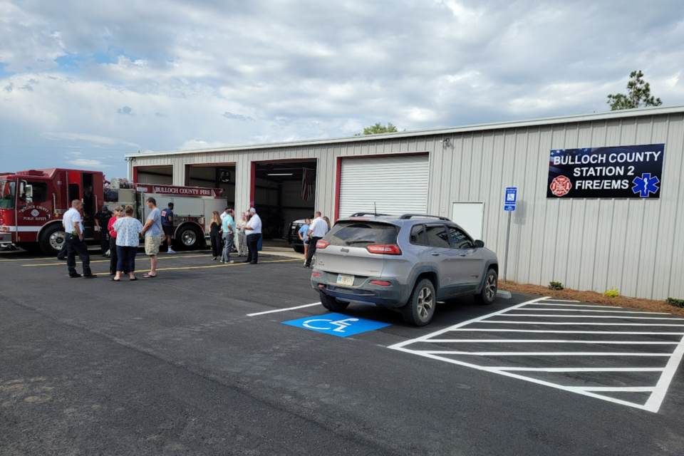 Bulloch County Fire and EMS Station 2 in Portal, GA