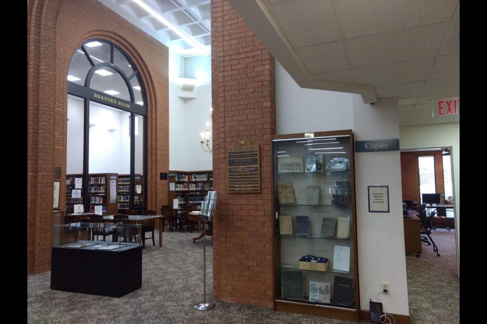 The Brannen Genealogy Room at the Statesboro Library