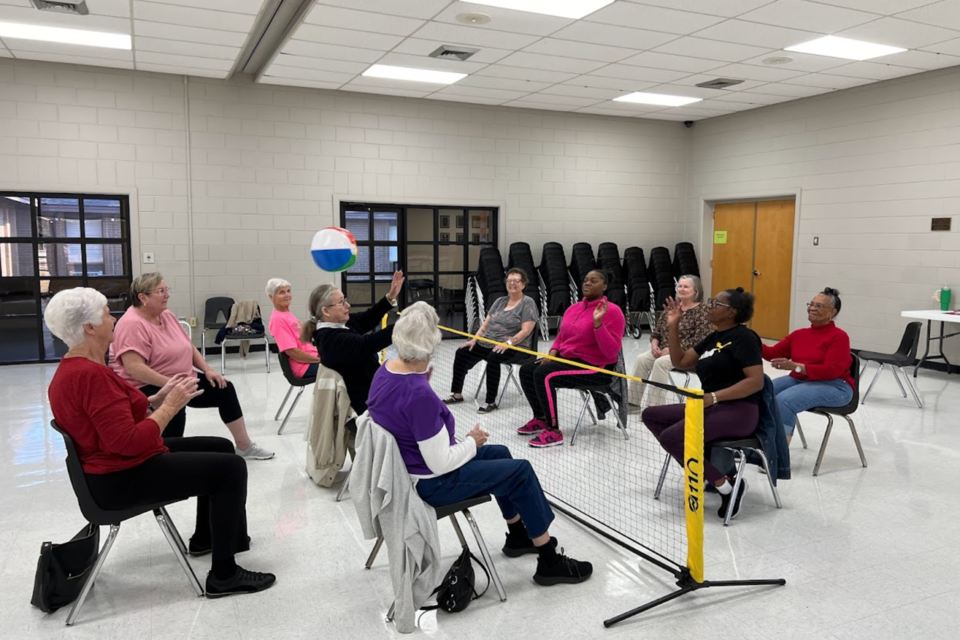 Senior Moment | Chair Volleyball at Bulloch County Recreation & Parks ...