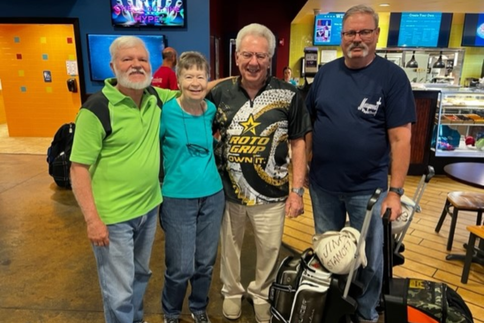 Group of fantastic bowlers