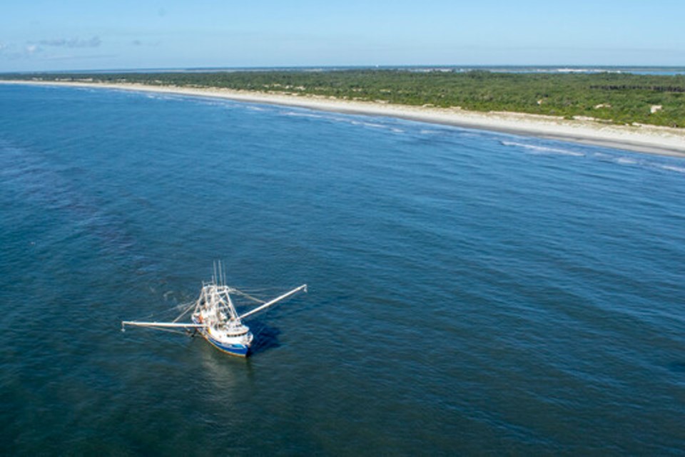 shrimp-fishing