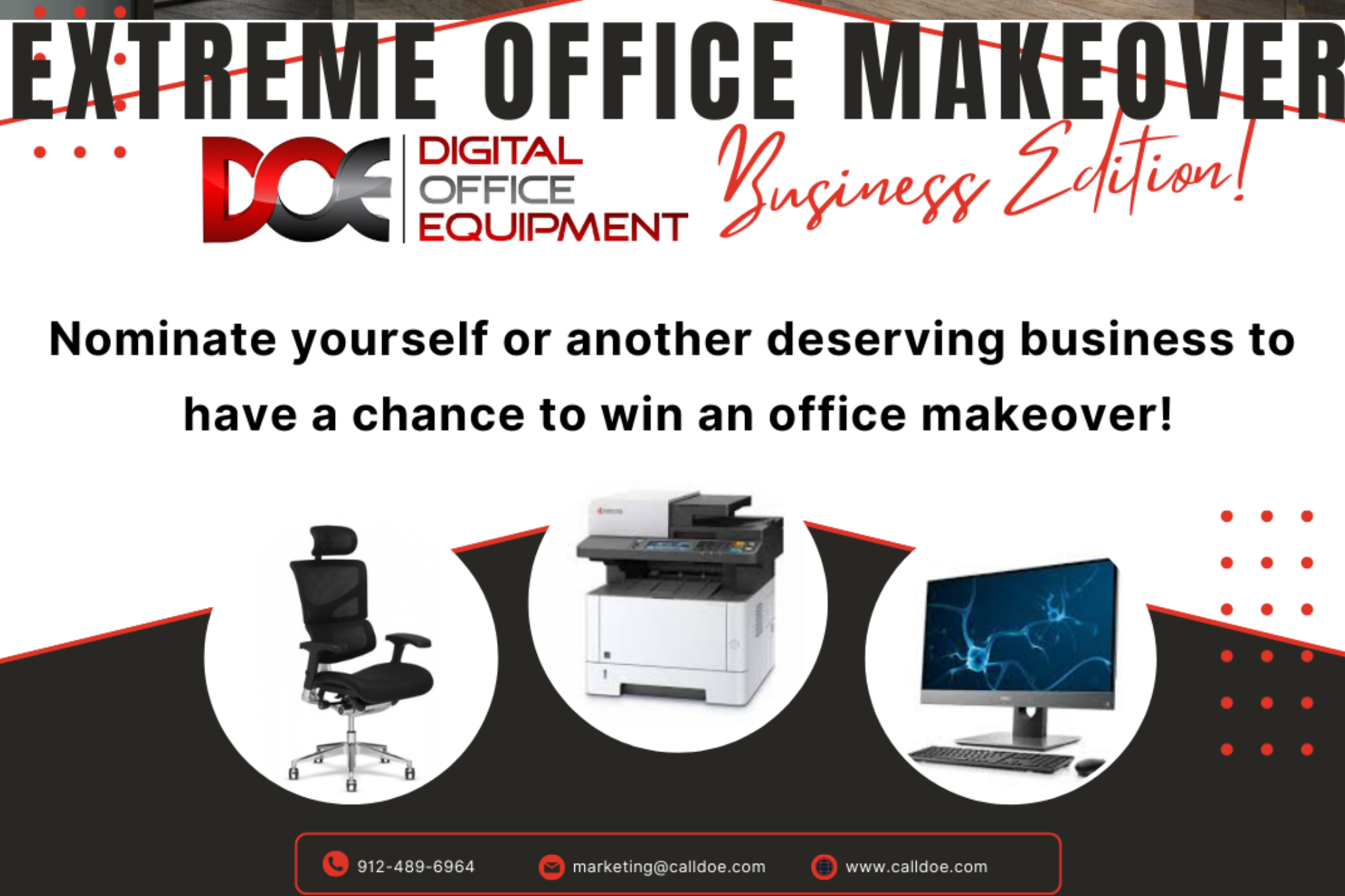 Business office equipment discount