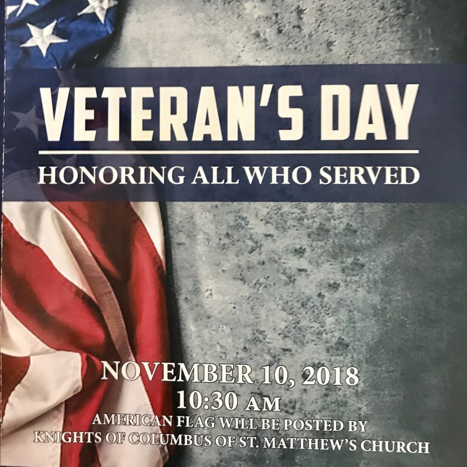 Veterans Day Program