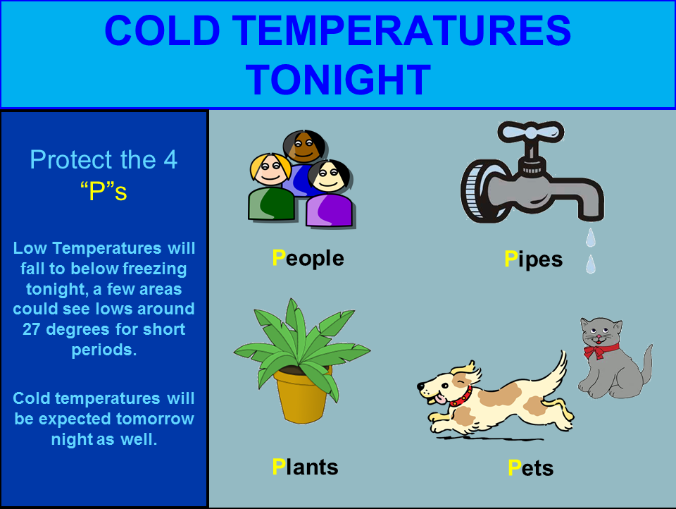 Cold Weather Advice