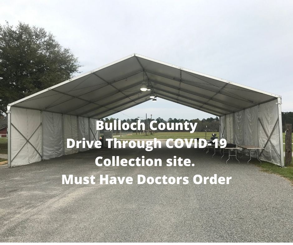 bulloch county drive through covid-19 testing