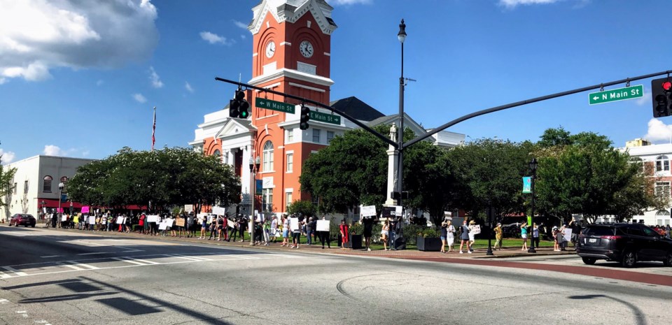 Demonstration for George Floyd Bulloch County