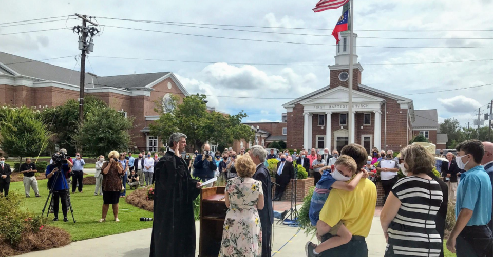 Billy Hickman Swearing in