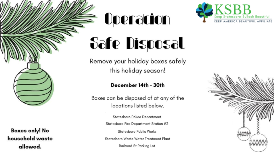 Operation Safe Disposal