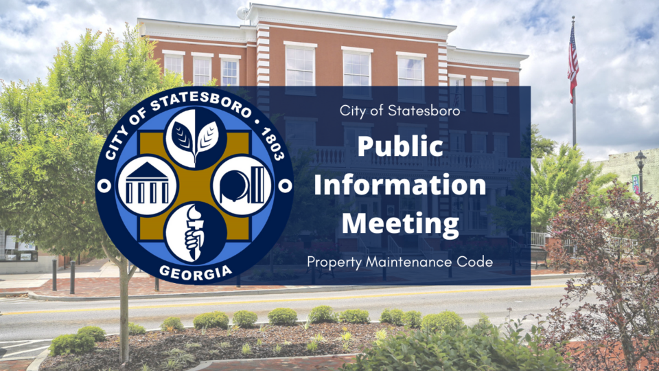 Public Information Meeting