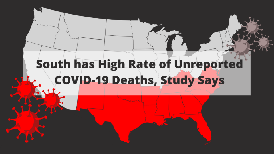 South has high rate of unreported COVID deaths, study says