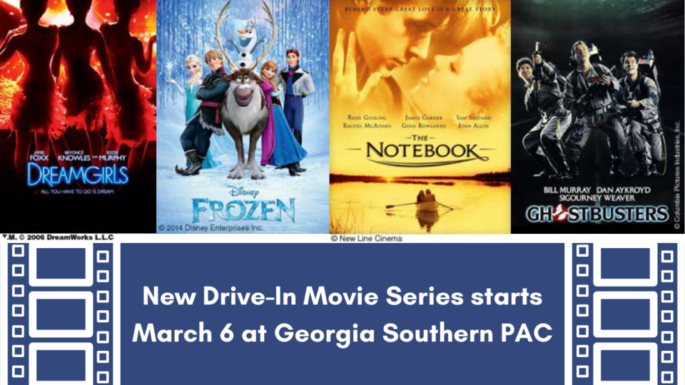 New Drive-In Movie Series starts March 6 at Georgia Southern PAC