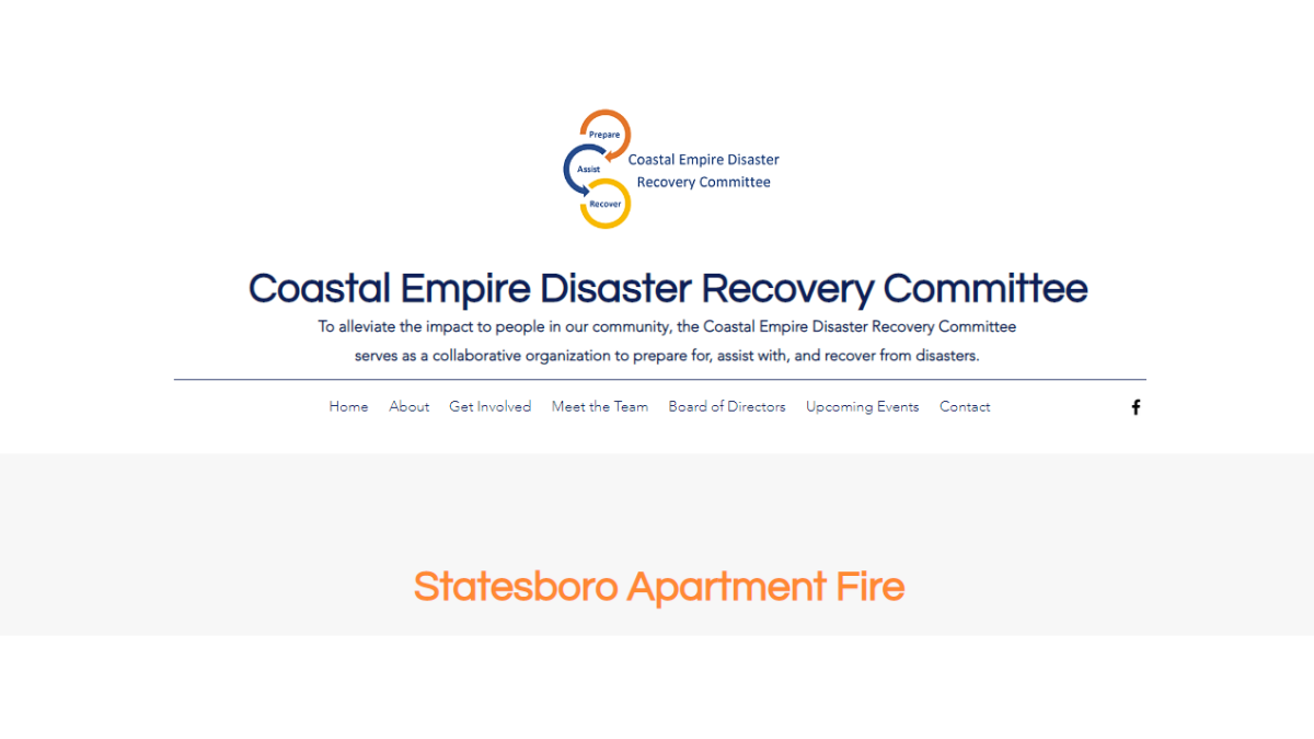 What is the Coastal Empire Disaster Recovery Committee (CDREC