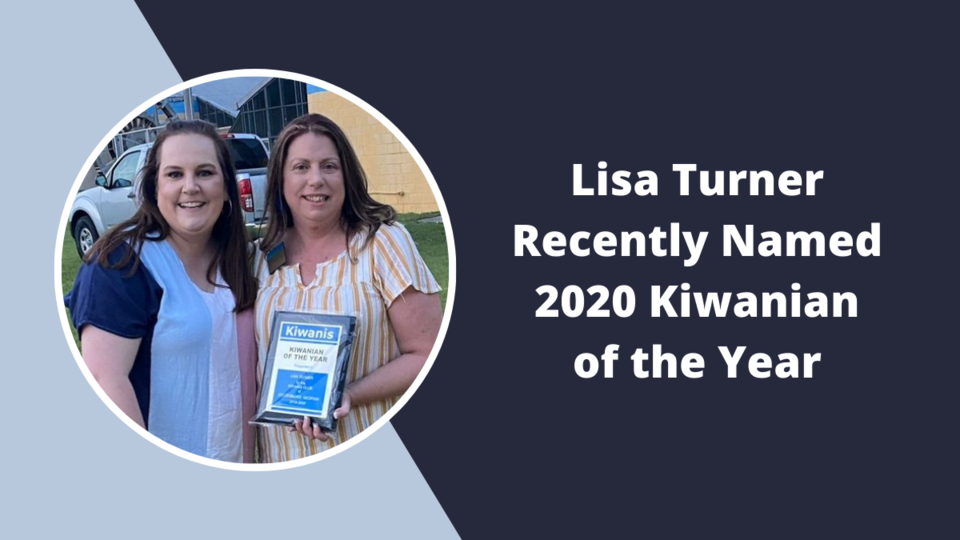 Lisa Turner Recently Named 2020 Kiwanian of the Year