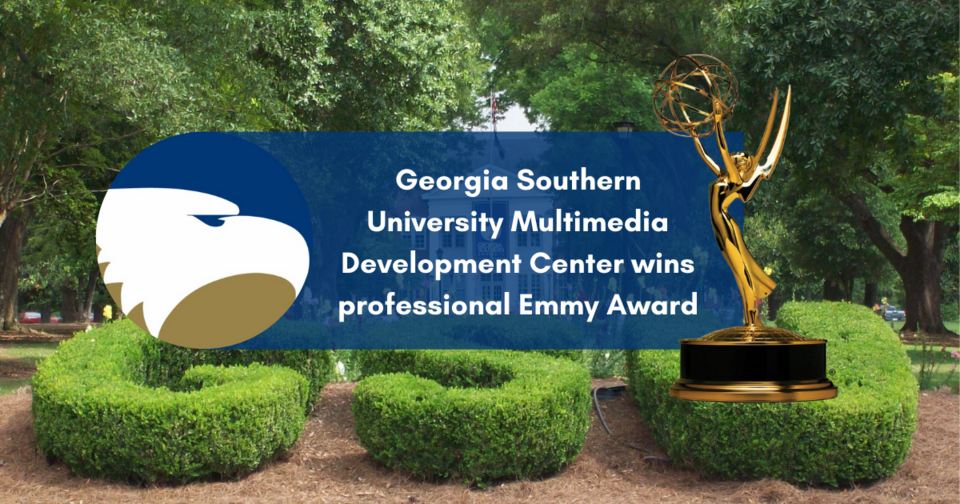 Georgia Southern University Multimedia Development Center wins professional Emmy Award