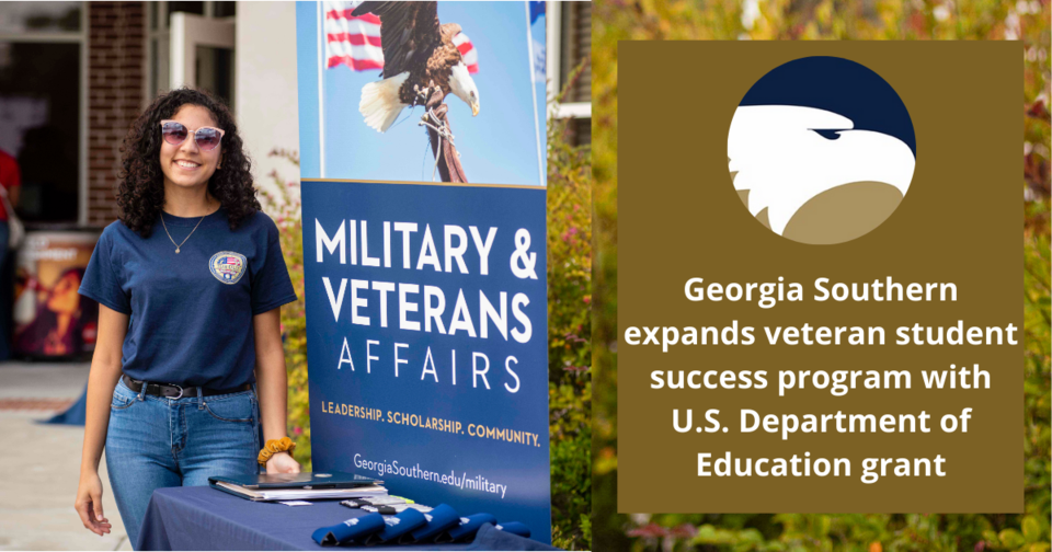 Georgia Southern expands veteran student success program with U.S. Department of Education grant