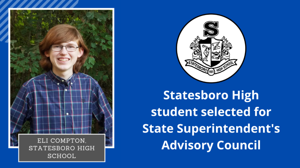 Statesboro High student selected for State Superintendent&#8217;s Advisory Council